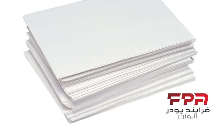 تولید کاغذ از پودر کلسیم کربنات و پلاستیک