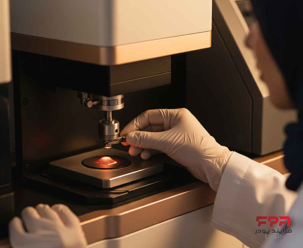 تشخیص اکسید آهن خالص