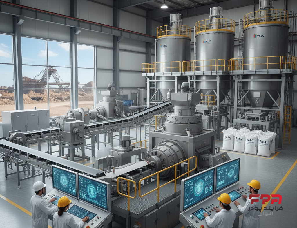 تولیدکننده پودر تالک